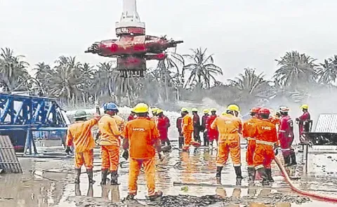 ONGC Well Blowout In Andhra Pradesh Extinguished After Five Days