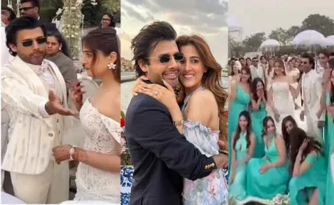 Actress Nupur Sanon and Stebin Ben get married