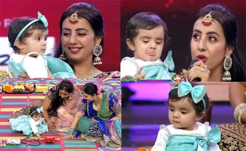 Bigg Boss Sanjana Galrani Gets Emotional over Bhogi Celebrations to her Daughter
