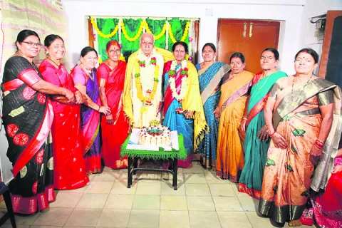 తెలంగాణ సాయుధ పోరాట యోధుడి వందవ బడ్త్‌ డే