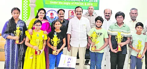 ముగిసిన చెస్‌ టోర్నమెంట్‌ 