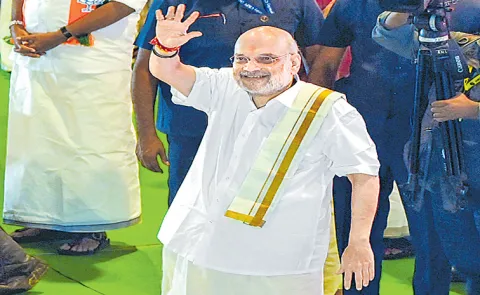 Union Home Minister Amit Shah warned of emerging threats to Kerala law and order