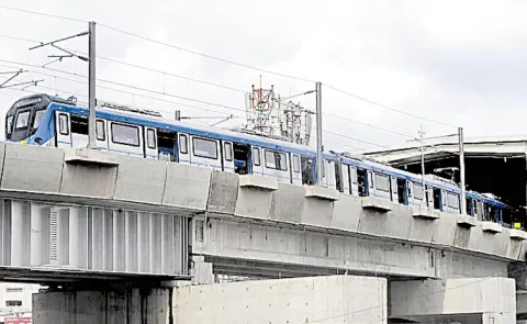 Chennai Metro Rail driverless train trial run was successfully completed