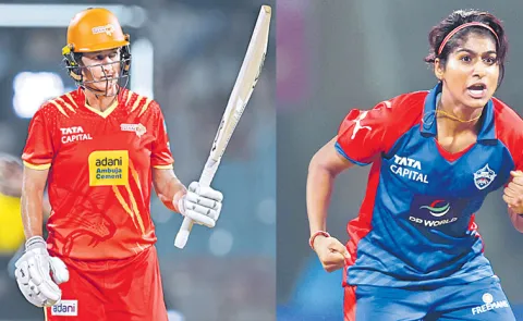 Gujarat Giants edged Delhi Capitals by four runs in a WPL 20265