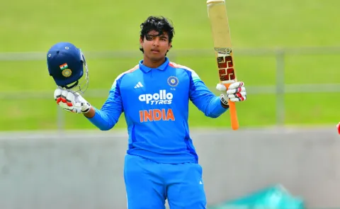 Vaibhav Suryavanshi Fails vs England U19 WC 2026 Warm up Match