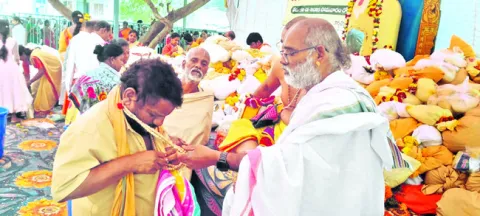 సింహాచలంలో ముగిసిన నృసింహ దీక్షలు 