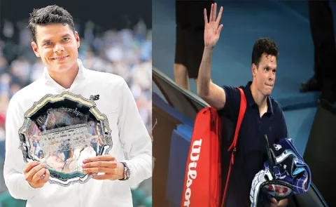 Canada Tennis Star Former Wimbledon finalist Milos Raonic retires8