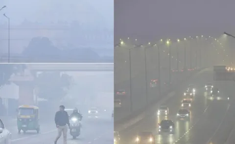 Cold Waves Across North India And Delhi