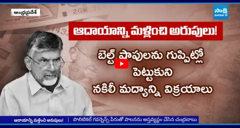 Chandrababu New Drama on AP Government Debts 1