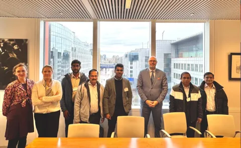 Telangana election officer Europe tour