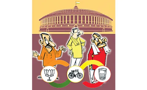 Intense lobbying within TDP alliance for Rajya Sabha Posts