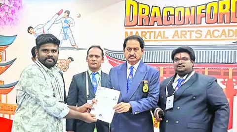 వడోకాయ్‌ కరాటే అసోసియేషన్‌ కార్యదర్శిగా నగేష్‌ 