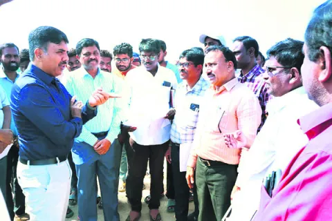 బ్రాహ్మణవెల్లెంల ప్రాజెక్టు  వివరాలు సమర్పించాలి 
