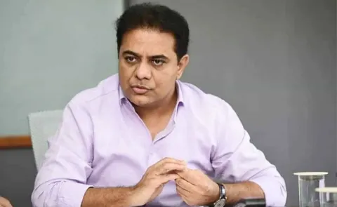 Former minister KTR condemned the arrest of NTV journalists