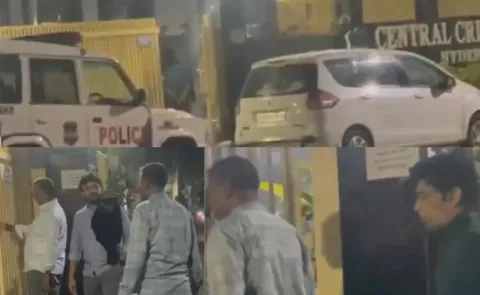 Arrested NTV Journalists Produced Before Magistrate in Hyderabad