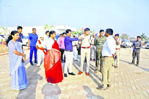 సీఎం పర్యటనకు పటిష్ట ఏర్పాట్లు
