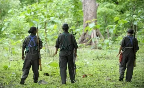 52 Maoists surrender in Chhattisgarhs Bijapur