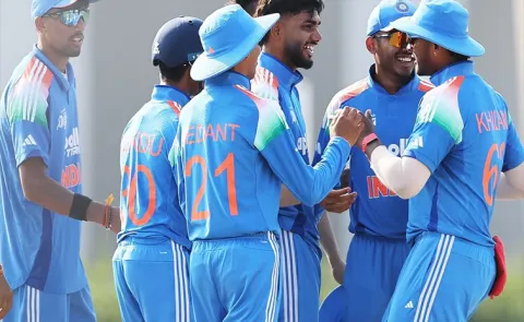 Under 19 World Cup 2026: Kundu guides IND to 6-wicket win with unbeaten 422