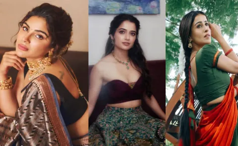 Tollywood actresses Sankranthi Social Media Updates goes viral4
