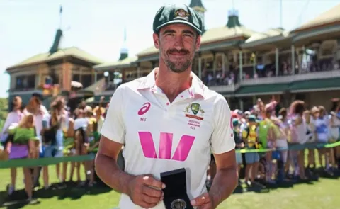 Mitchell Starc named ICC Mens Player of the Month for Dec 20255