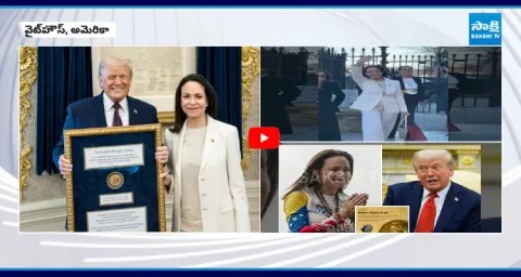 Trump Receives Nobel From Venezuelan Opposition Leader Machado 1