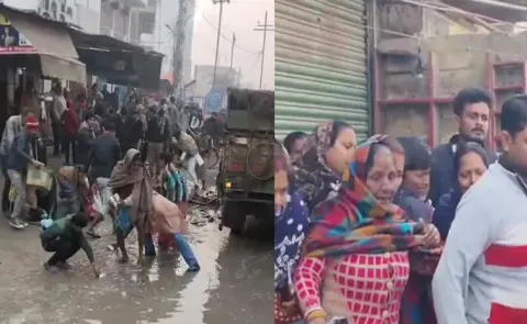 Bihar Boy succumbs In Crash Crowd Loots Fish As His Body Lies On Side