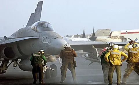 The US gave F-14 Fighter jets to Iran