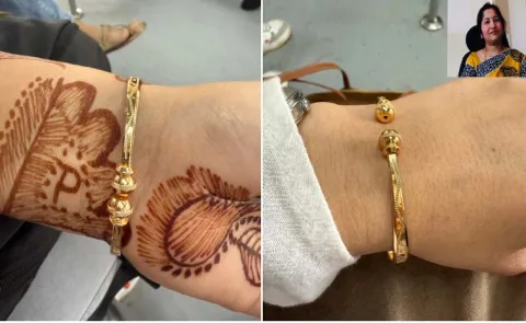 Bengaluru Woman Touched By Strangers Trust After She Gives Her Gold Bangle 