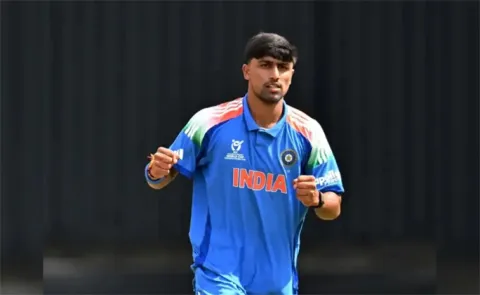 Who is Henil Patel? 18-year old bowler to take fifer in U19 World Cup 2026