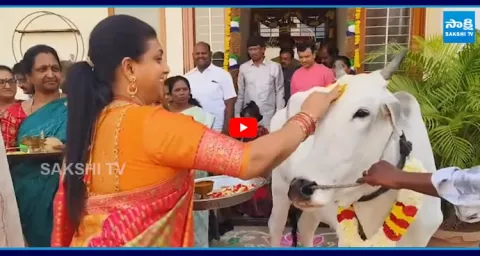 Sankranthi Celebrations in RK Roja House at Nagari  1