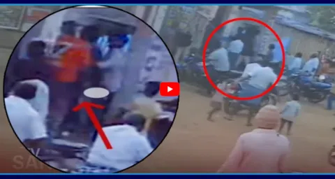 TDP Rowdies Attack On Medical Shop At Nellore 1