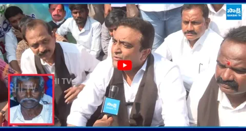 YSRCP Leaders Protest Against TDP Govt Over Manda Salman Incident  1