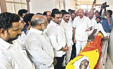 YSRCP Leaders Fires on CM Chandrababu Over Activist Salman Incident