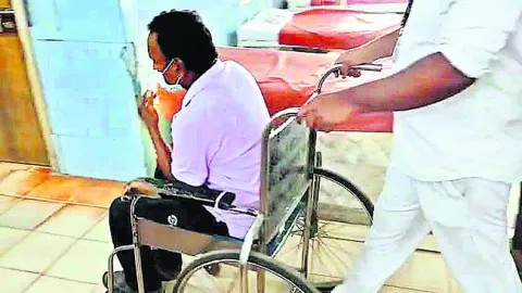 కిడ్నీ రాకెట్‌ కేసు ప్రధాన నిందితుడికి అస్వస్థత