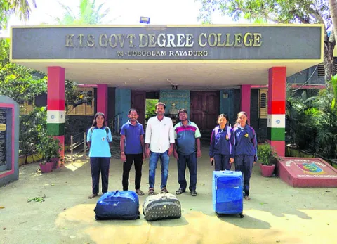 రాష్ట్ర స్థాయి రిపబ్లిక్‌ డే  శిబిరానికి ఎంపిక 