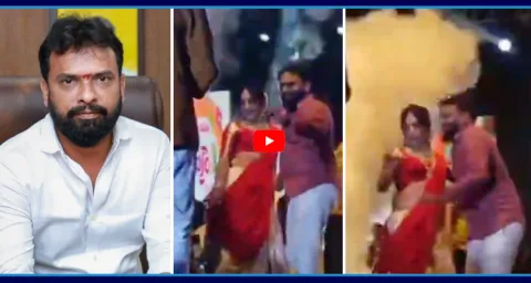 Minister Vasamsetti Subhash Dance Video Goes Viral During Sankranthi Festival 1