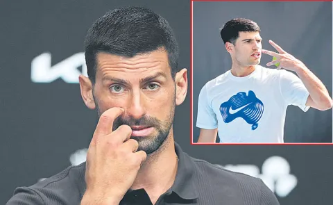 Novak Djokovic hopes to face Carlos Alcaraz, Jannik Sinner at 2026 Australian Open5