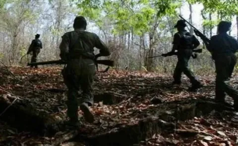 Gunfight Between Security Forces And Maoists In Chhattisgarh