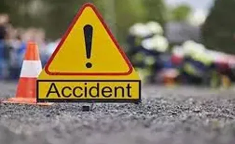 Accident on Vijayawada highway