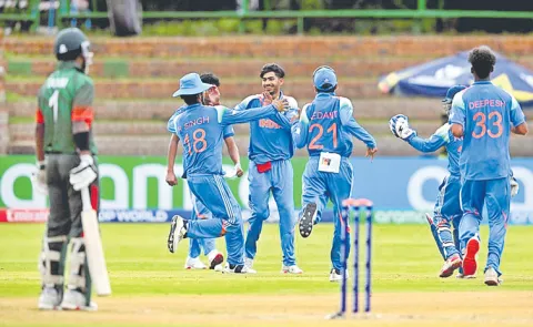 India U-19 cricket team defeated Bangladesh by 18 runs3