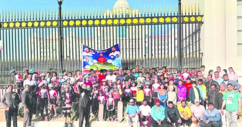 ఉత్సాహంగా సాగినసీఎం కప్‌ టార్చ్‌ ర్యాలీ