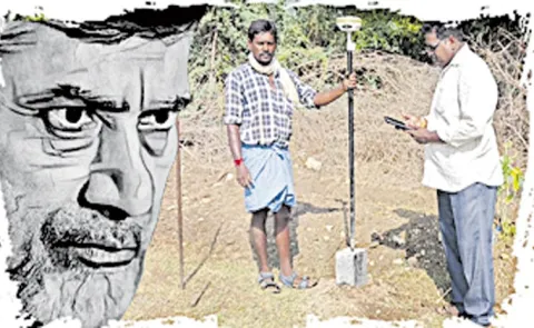 CM Chandrababu conspiracy on land resurvey