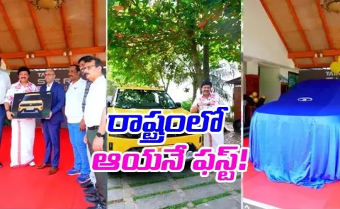 Kerala Transport Minister Takes Delivery Of State First Tata Sierra2