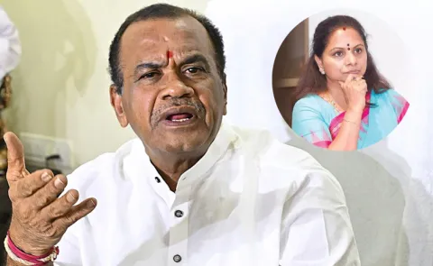 Minister Komatireddy Venkat Reddy Counter To Kavitha