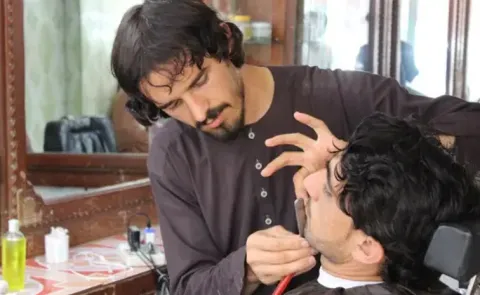 Taliban strict laws on shaving beards