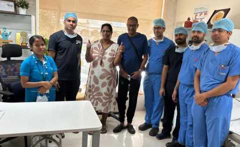 Mauritius woman diagnosed with a rare tumor in the pancreas