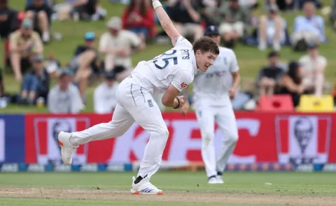 Ashes 5th Test Bashir Potts IN Atkinson OUT England Name Playing XII5