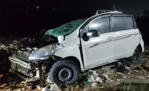 Road Accident At Nirmal District Bhainsa 