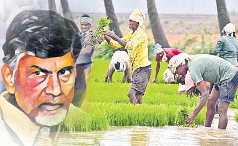 Chandrababu Govt Neglected Farmers Once Again on Free Crop insurance