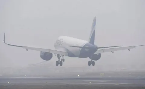 Flights Delayed Due To Fog At Vijayawada Airport